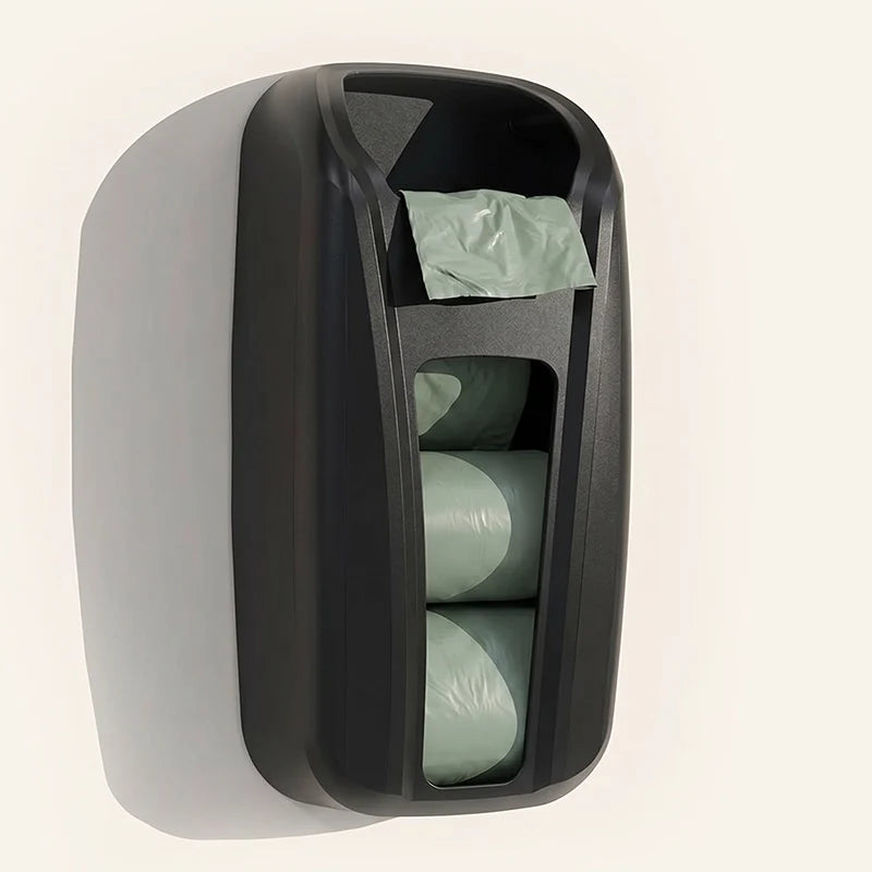 Wall Mount Grocery Bag Holder and Dispenser