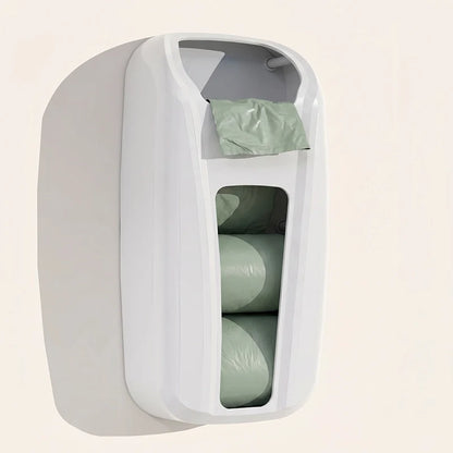 Wall Mount Grocery Bag Holder and Dispenser