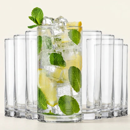 Clear Shatterproof Tumbler Glass Set