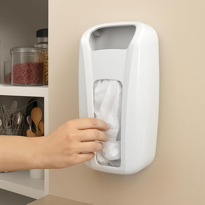 Wall Mount Grocery Bag Holder and Dispenser