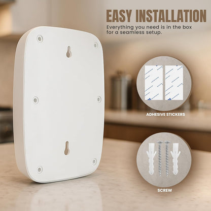 Wall Mount Grocery Bag Holder and Dispenser
